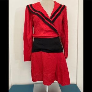 Red Swing Dress